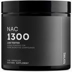 Toniiq NAC 1300mg Amino Acid Support - 240 Capsules