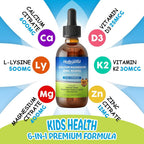 HOLLEGEND Liquid Calcium Citrate Drops