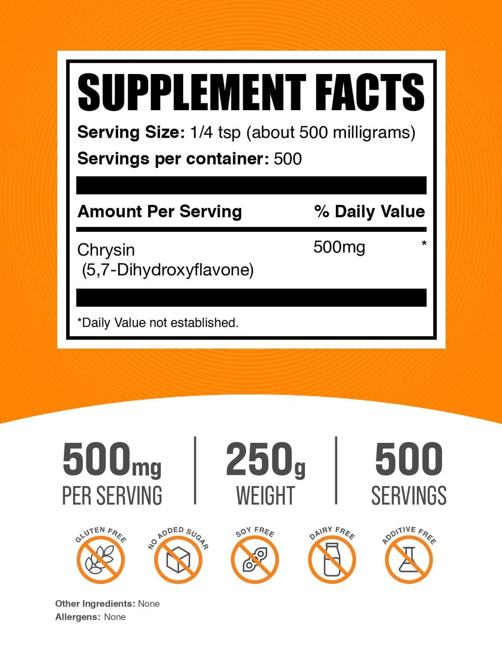 BulkSupplements.com Chrysin Powder