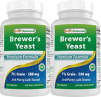 Best Naturals Brewers Yeast 500 mg - 480 Tablets