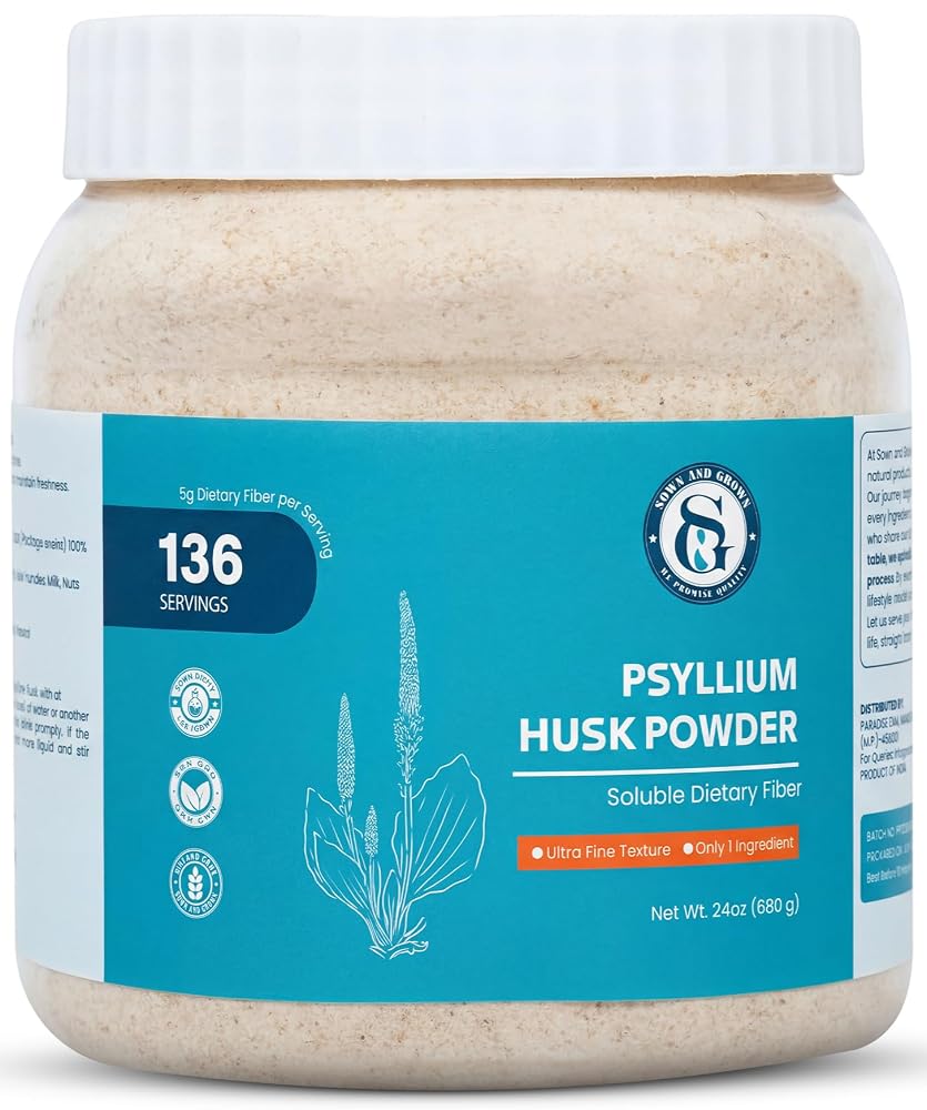 Sownandgrown Psyllium Husk Powder