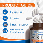 Surebounty Probiotics 120 Billion CFU 3-in-1 - 30 Capsules - image 4