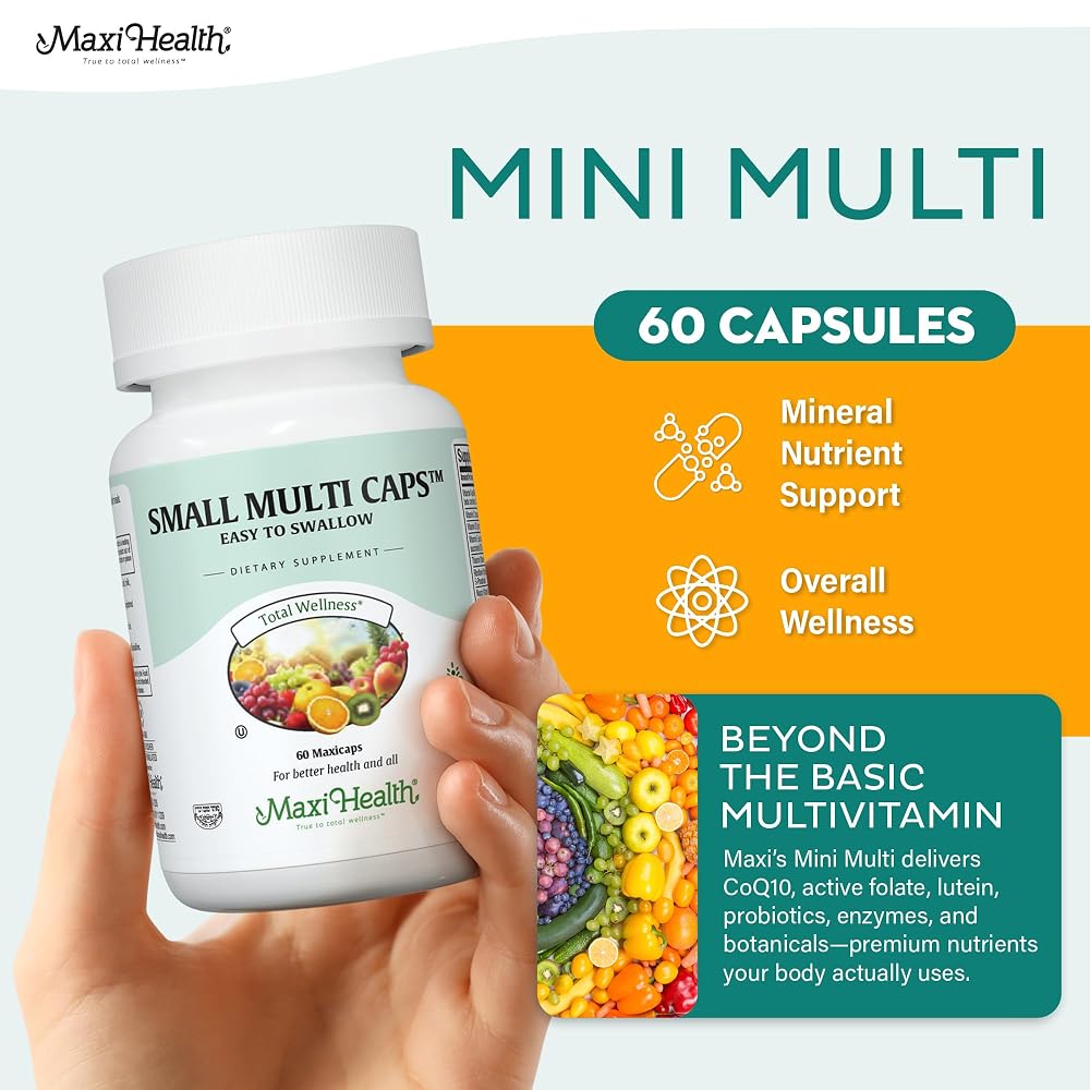 Maxi Health - Multivitamin for Women & Men - Daily Mens & Womens