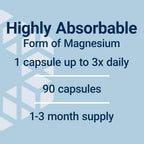 Life Extension Magnesium Glycinate 105 mg - 90 Capsules - image 5