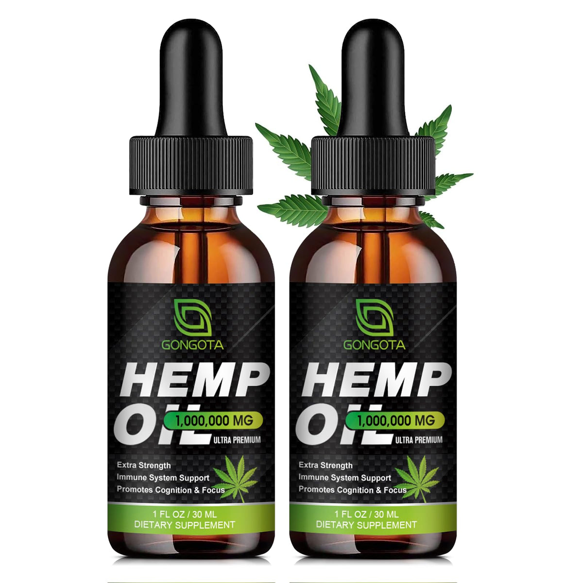 GONGOTA High Potency Hemp Oil - 1