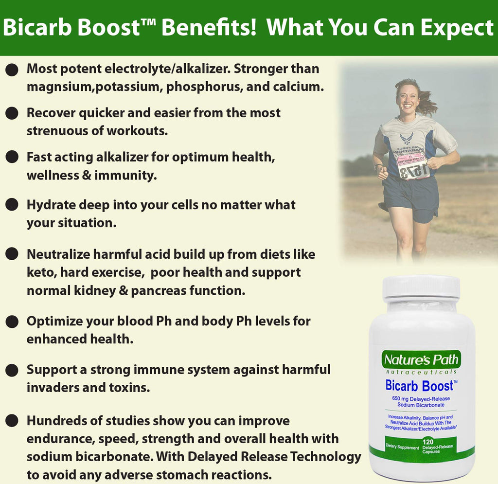 Nature's Path Sodium Bicarbonate 650 mg Tablets - 120 Count - image 4