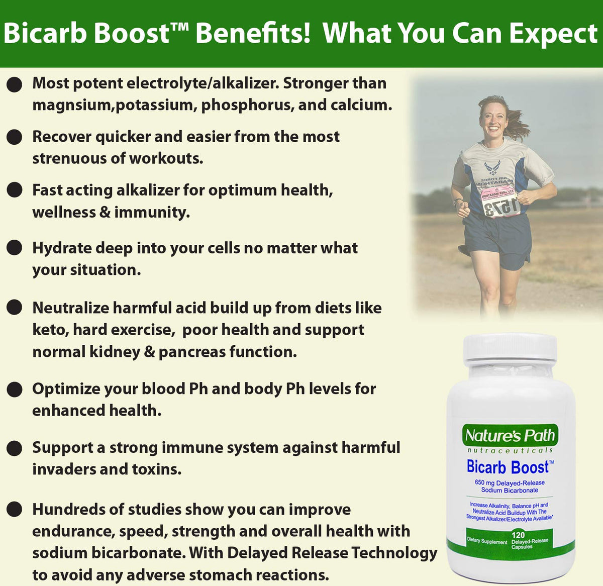 Nature's Path Sodium Bicarbonate 650 mg Tablets - 120 Count - image 4