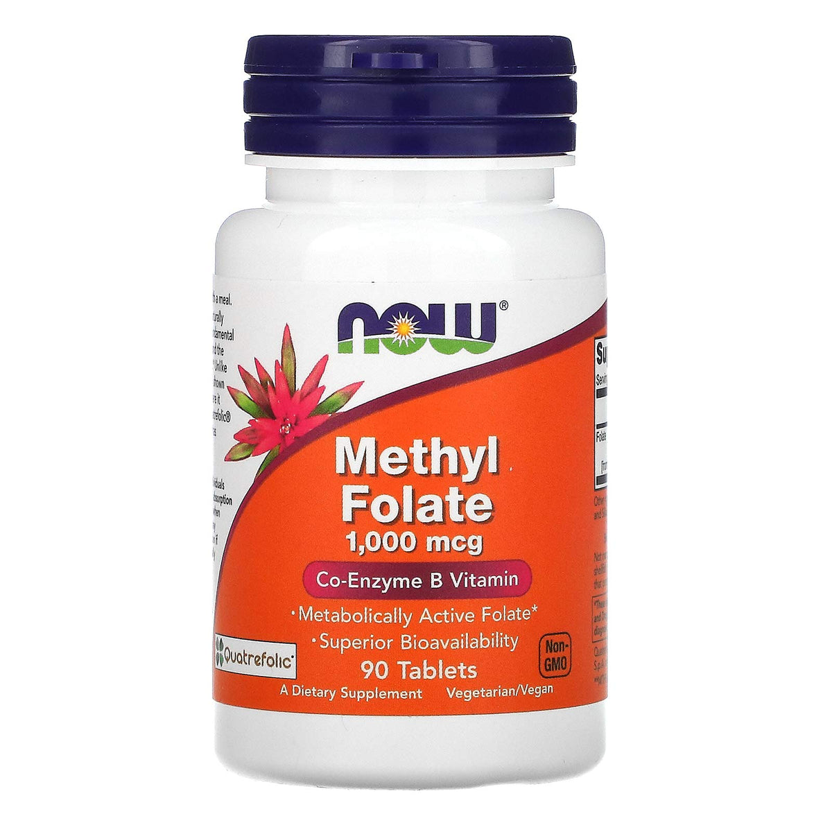 NOW Foods Methyl Folate 1,000 mcg - 90 Tablets