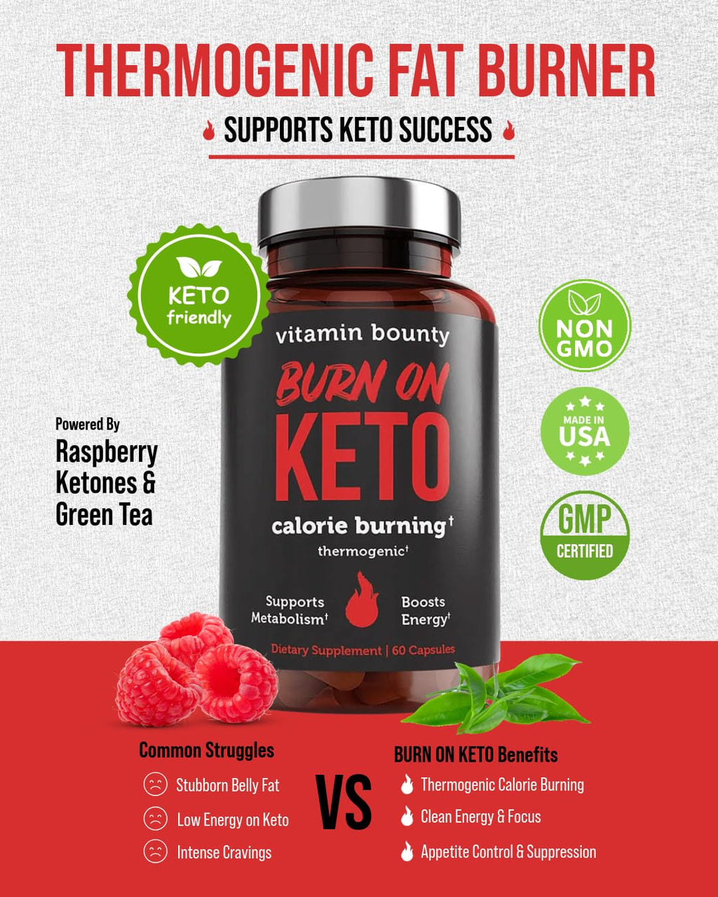 Vitamin Bounty Burn on Keto