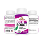 Rise-N-Shine Biotin Boost 10,000 mcg Vegetarian Capsules - 30 Count - image 2