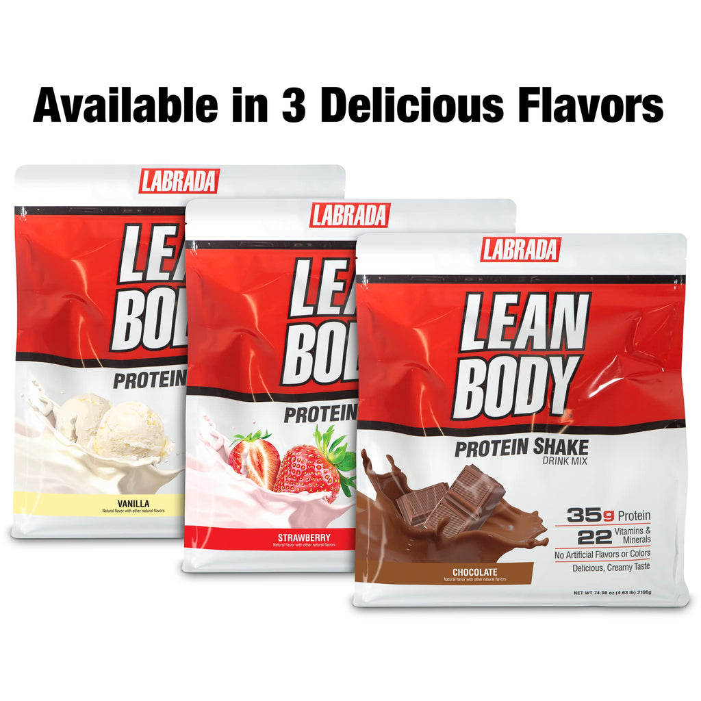 Labrada Nutrition Lean Body Hi-Protein Meal Replacement Shake