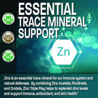 Bronson Triple Play Capsule Zinc Immune