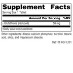 Source Naturals Reduced Glutathione 50 mg - 30 Tablets - image 2