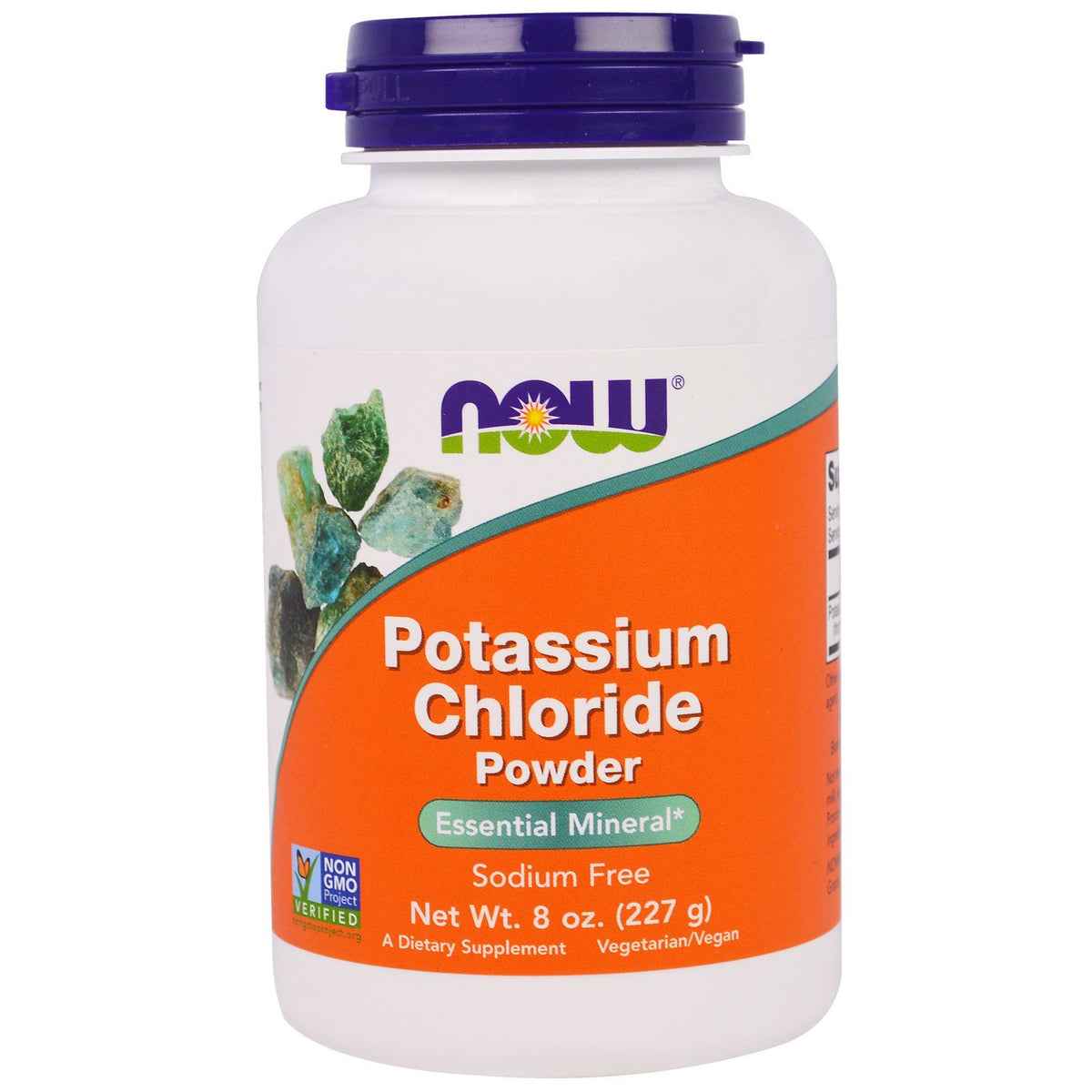 Now Foods Potassium Chloride Powder Table Salt Substitute - 8 oz (Pack of 2)