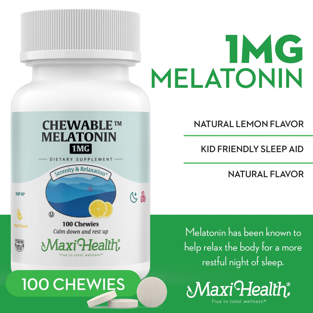 Maxi Health Chewable Melatonin