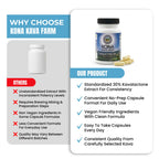 Kona Kava Farm 30% Kavalactone Kava Extract - 120 Capsules - image 7