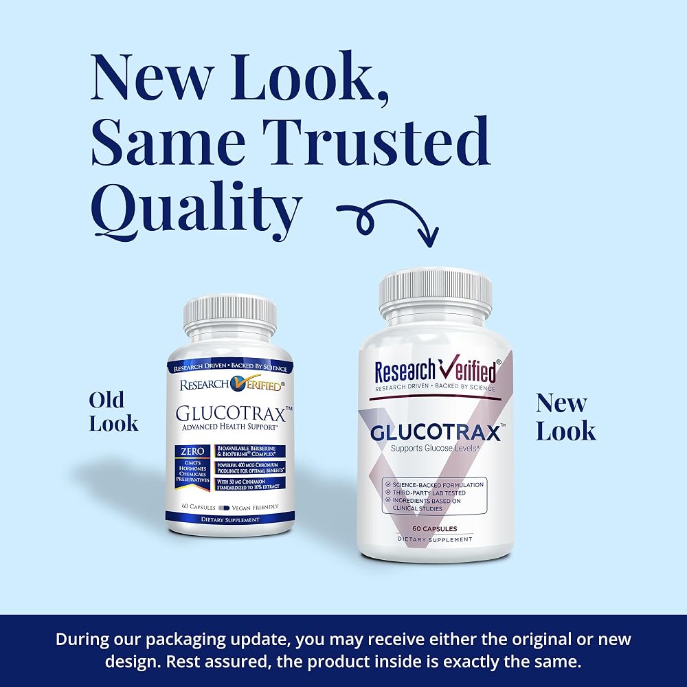 Research Verified Glucotrax - 60 Casules