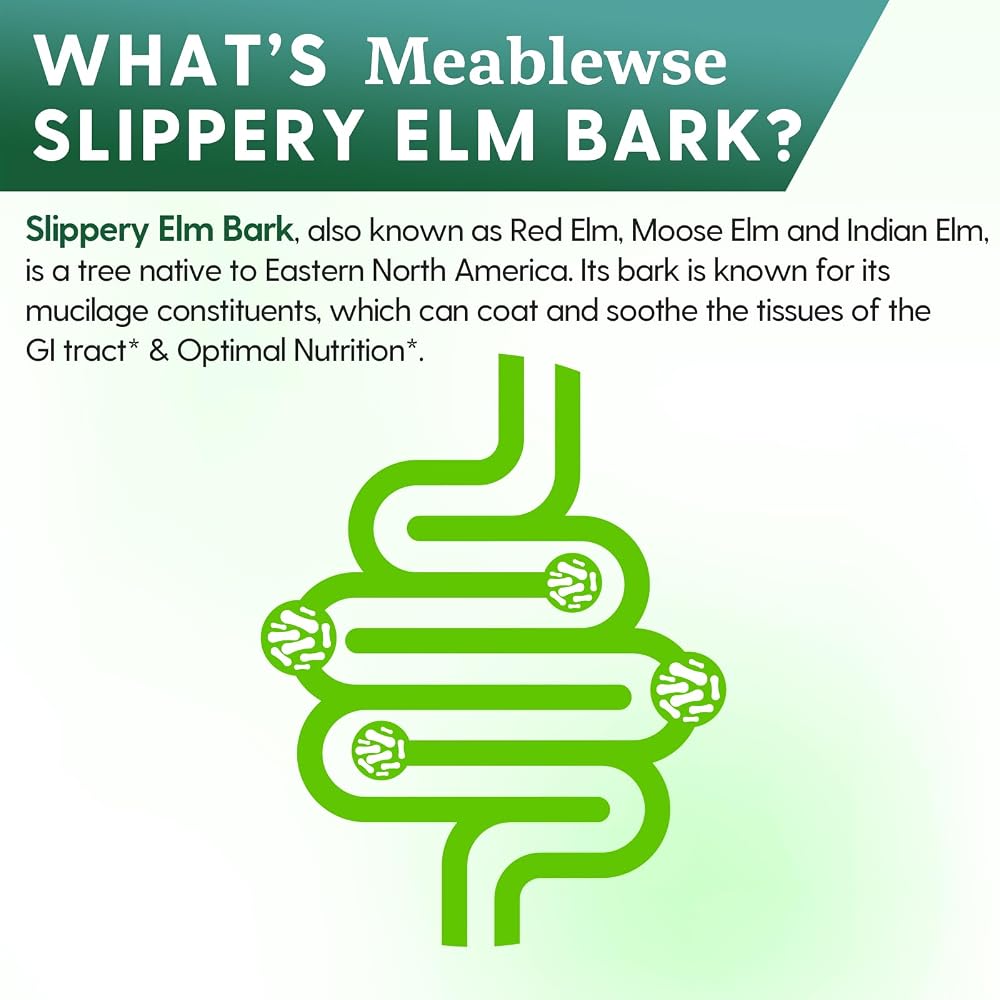 Meablewse Slippery Elm Bark Powder - 349 Servings - image 3