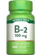 Nature's Truth B2 Vitamin Riboflavin 100mg - 100 Capsules