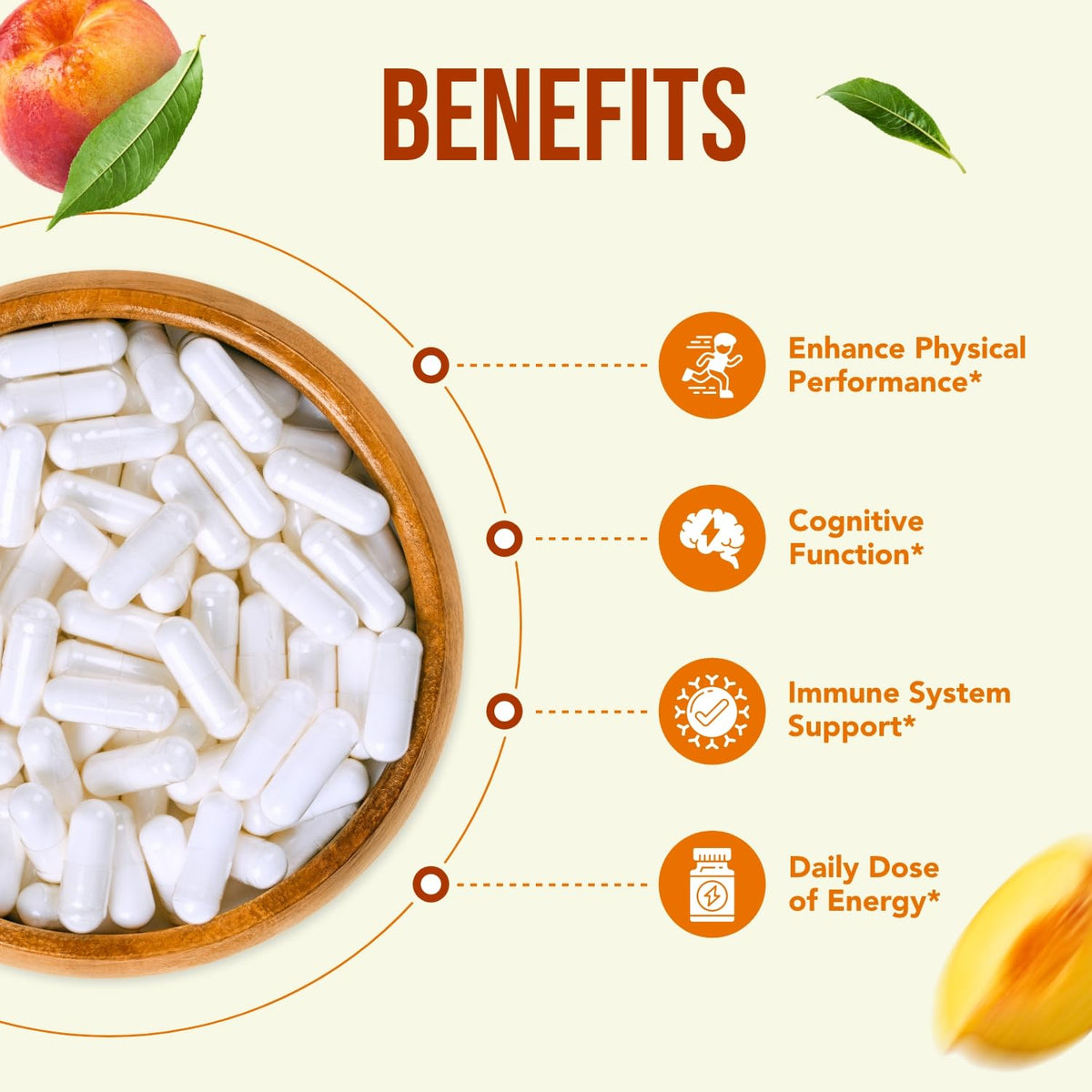 HealthyWayRx Coenzyme Q10 200mg CoQ10 Supplement -Once Daily CoQ10