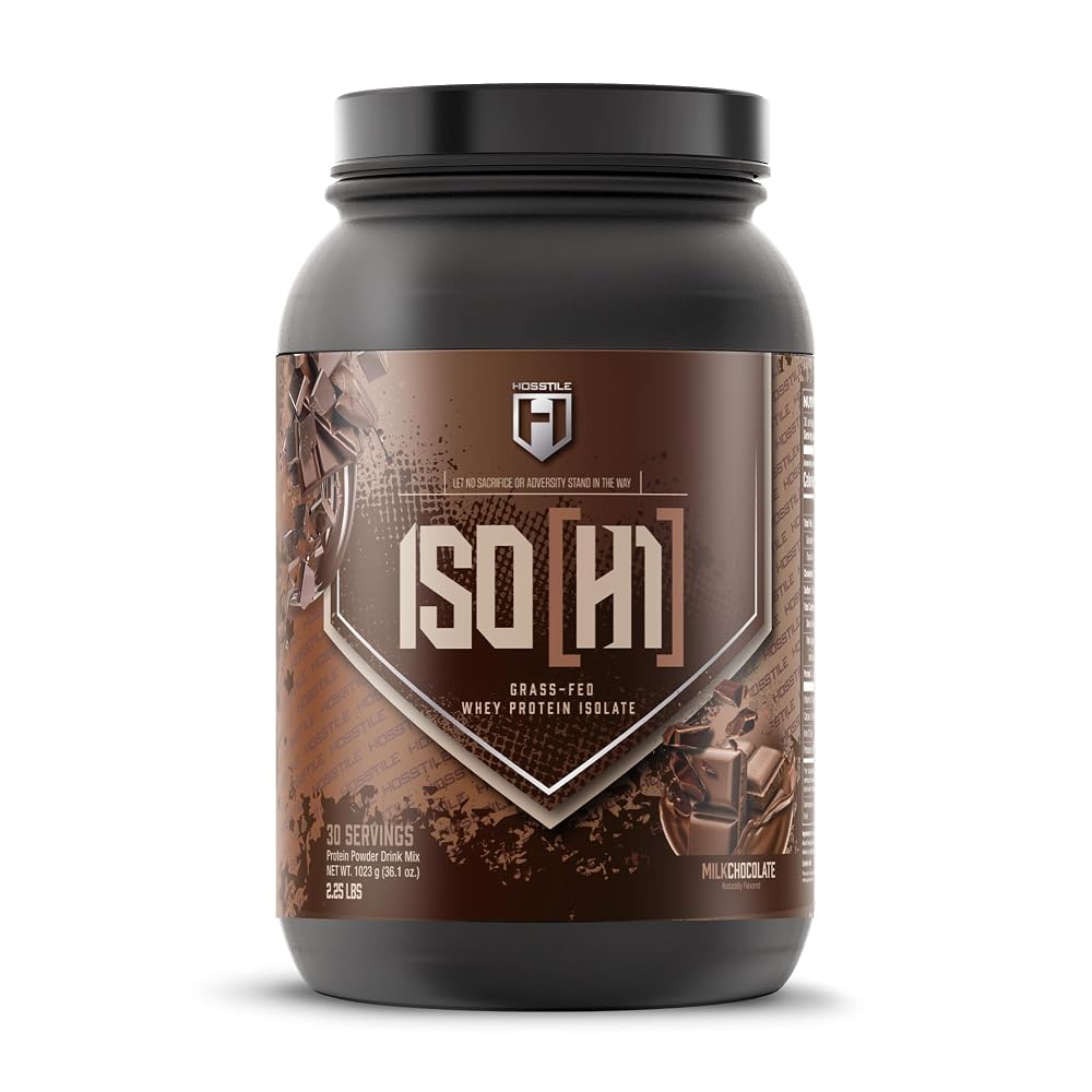 HOSSTILE ISO[H1] Grass Fed Whey Protein Isolate Powder with Digestive