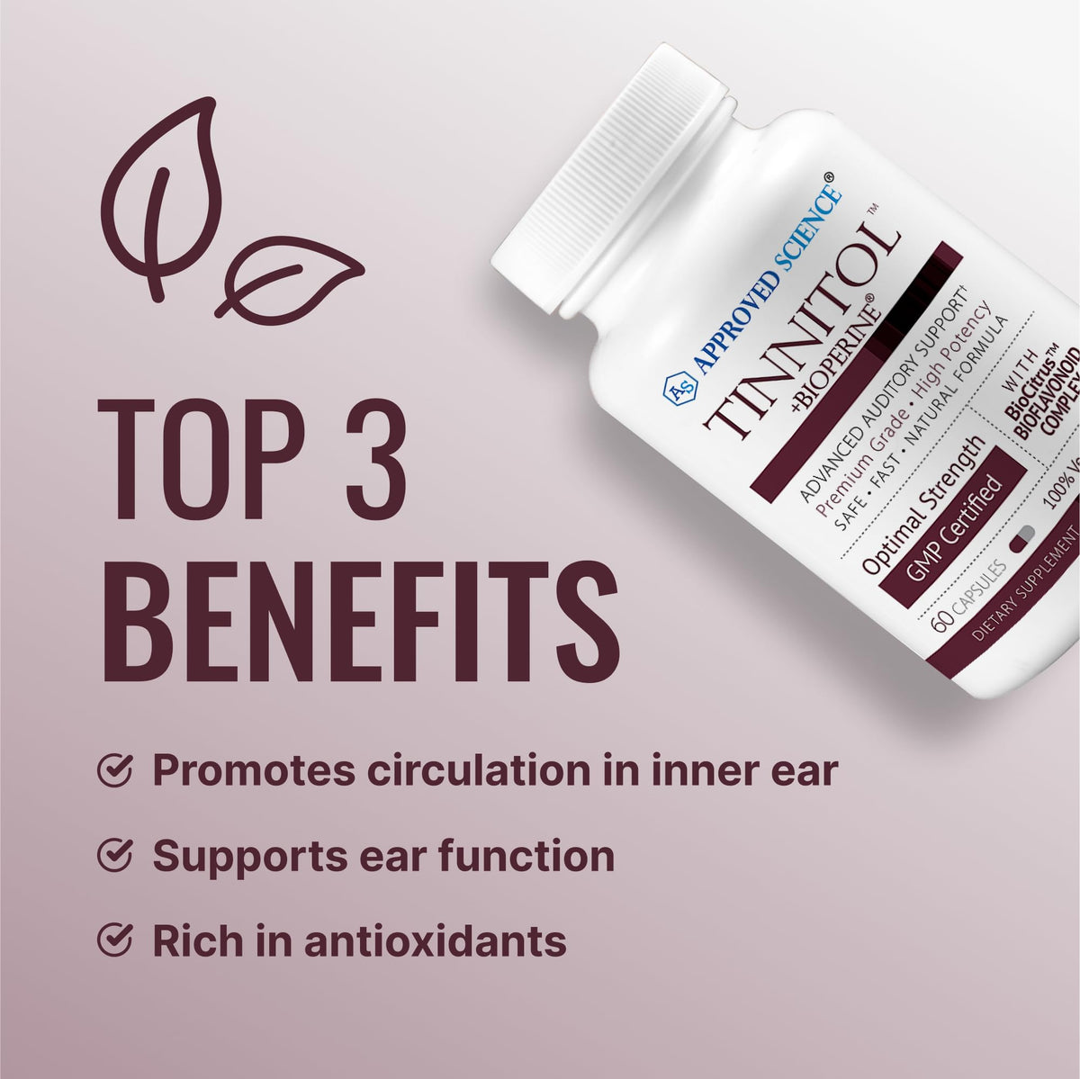 Approved Science Tinnitol - 60 Capsules