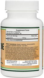 Double Wood Supplements Pregnenolone 100mg Memory & Mood - 120 Capsules - image 3