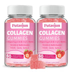 Putaojun Collagen Gummies Hair, Skin & Nails with Biotin - 120 Count