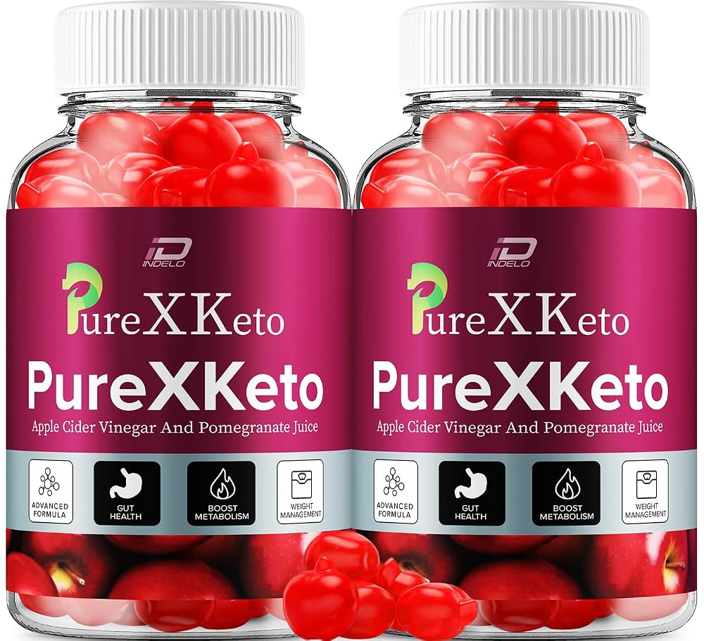 Indelo PureXKeto ACV Gummies Weight Management - 120 Gummies