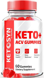 NutraRize Ketosyn ACV Keto Gummies Maximum Strength - 60 Gummies