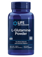 Life Extension L-Glutamine Amino Acid Powder - 100 Grams