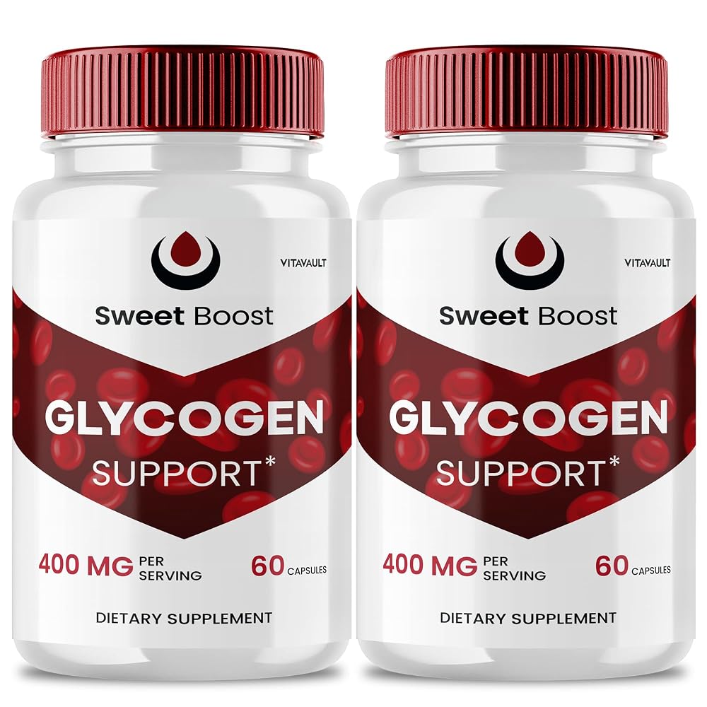 Vitavault Sweet Boost Glycogen Support Capsules - 120 Count
