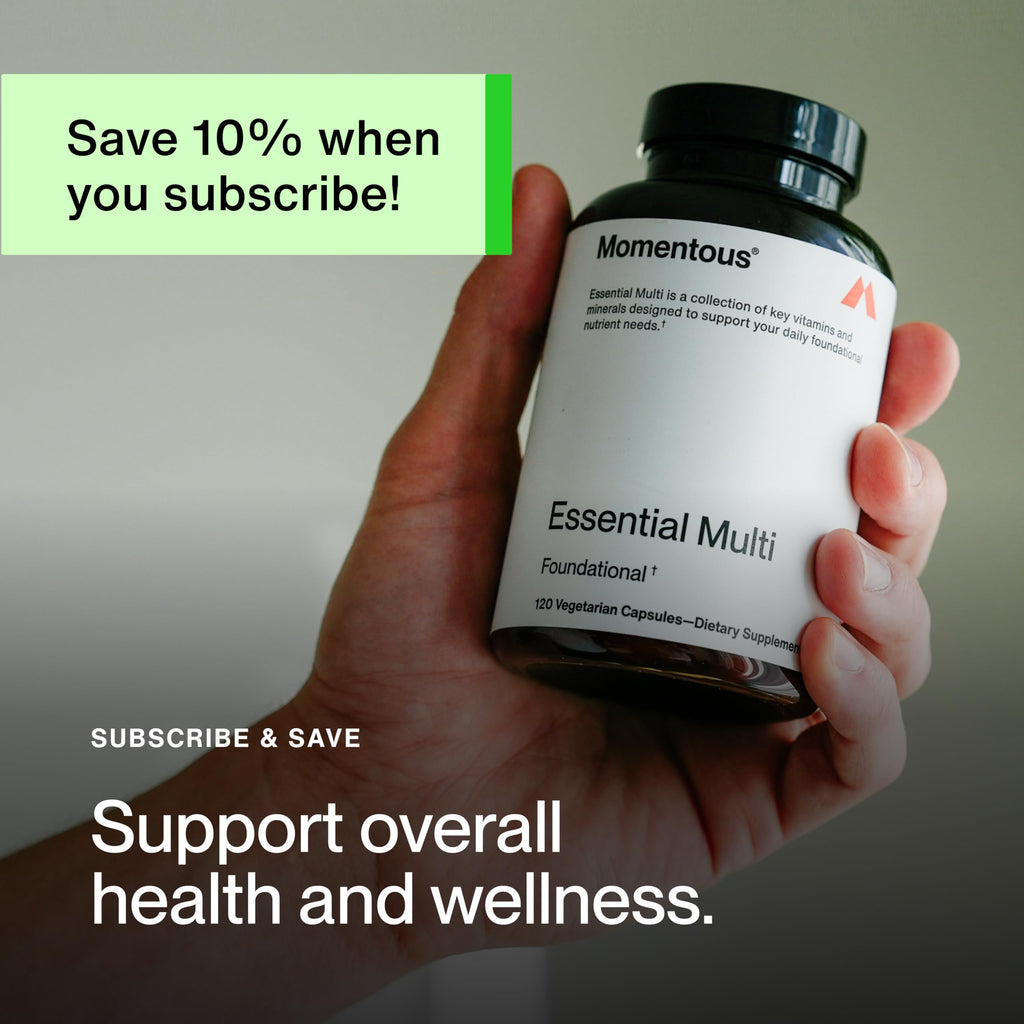 Momentous Essential Multivitamin for Women & Men - 1 Count - image 10