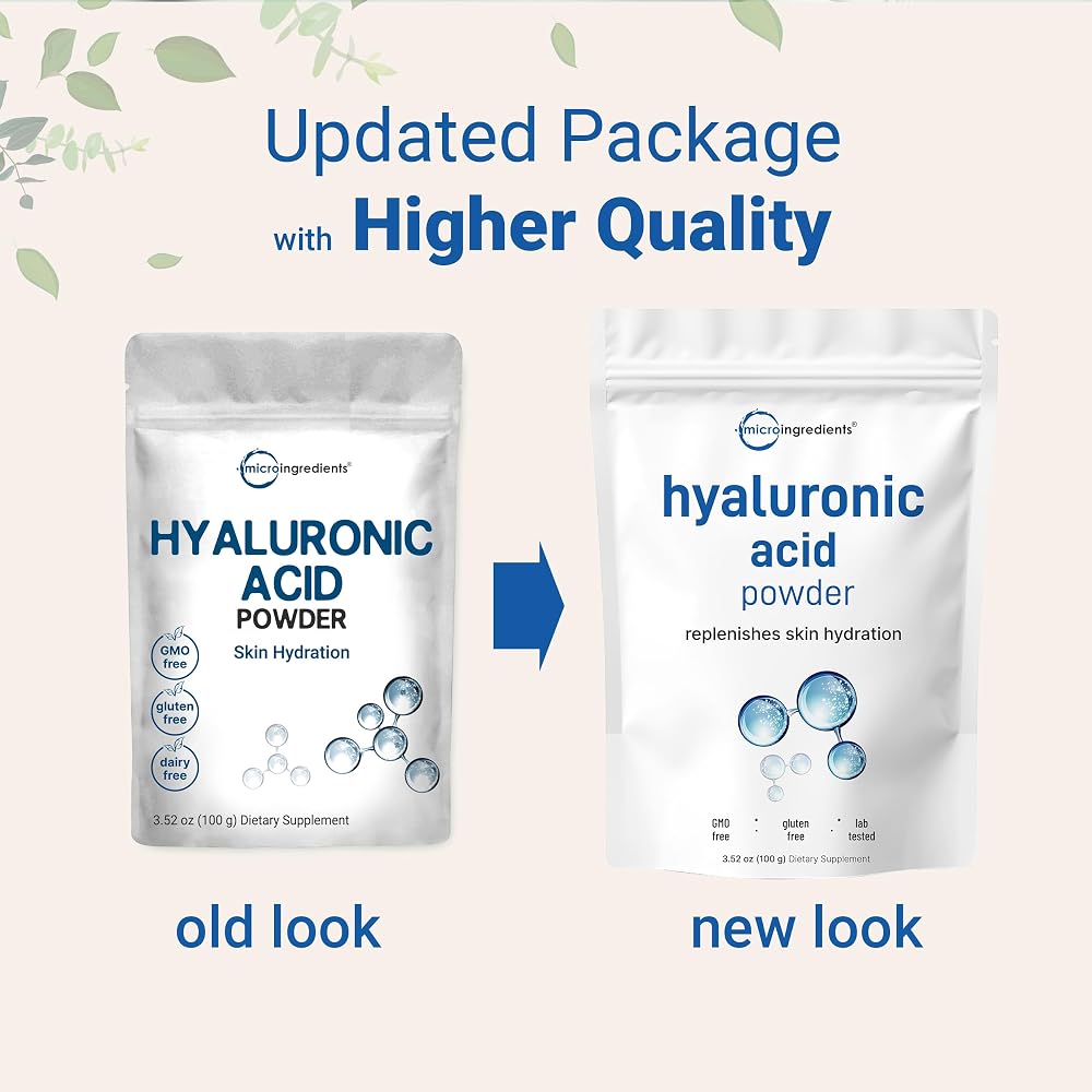 Micro Ingredients Hyaluronic Acid Serum Powder - 100g - image 3