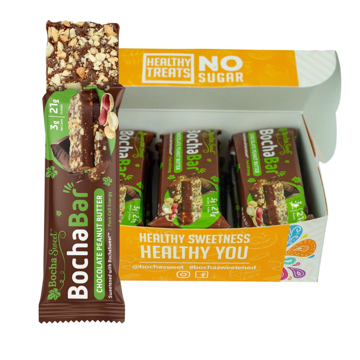 BOCHA SWEET BochaSweet Protein Snack Bar