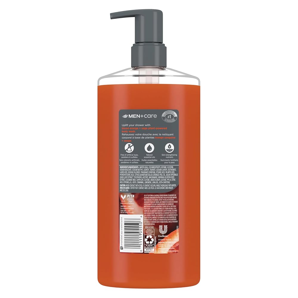 DOVE MEN + CARE Blood Orange + Sage Body Wash - 26 oz - image 2