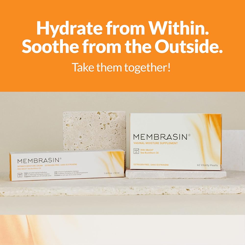 Membrasin Vitality Pearls Feminine Hydration - 60 Softgels - image 8