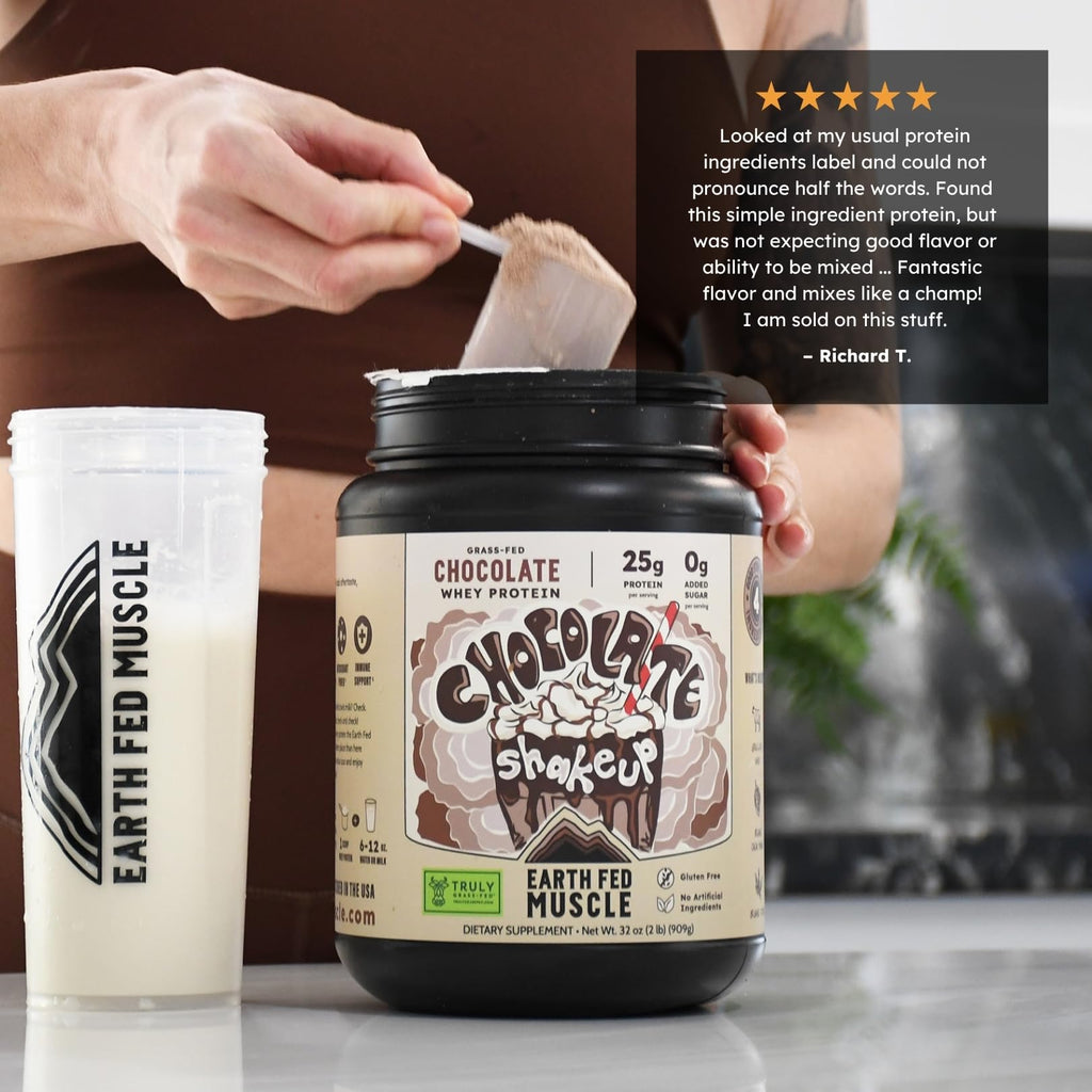 Earth Fed Muscle Whey Protein Isolate
