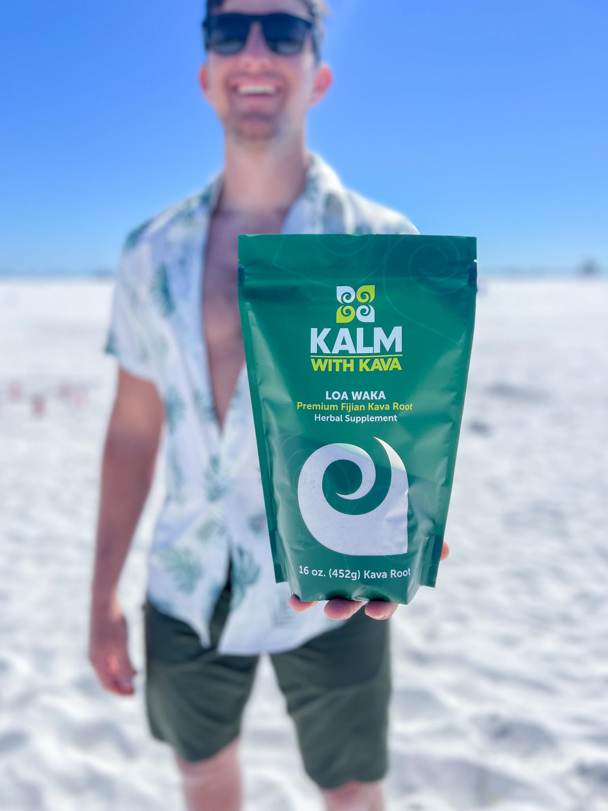 KALM with Kava Loa Waka Traditional Grind - 16 oz - image 2