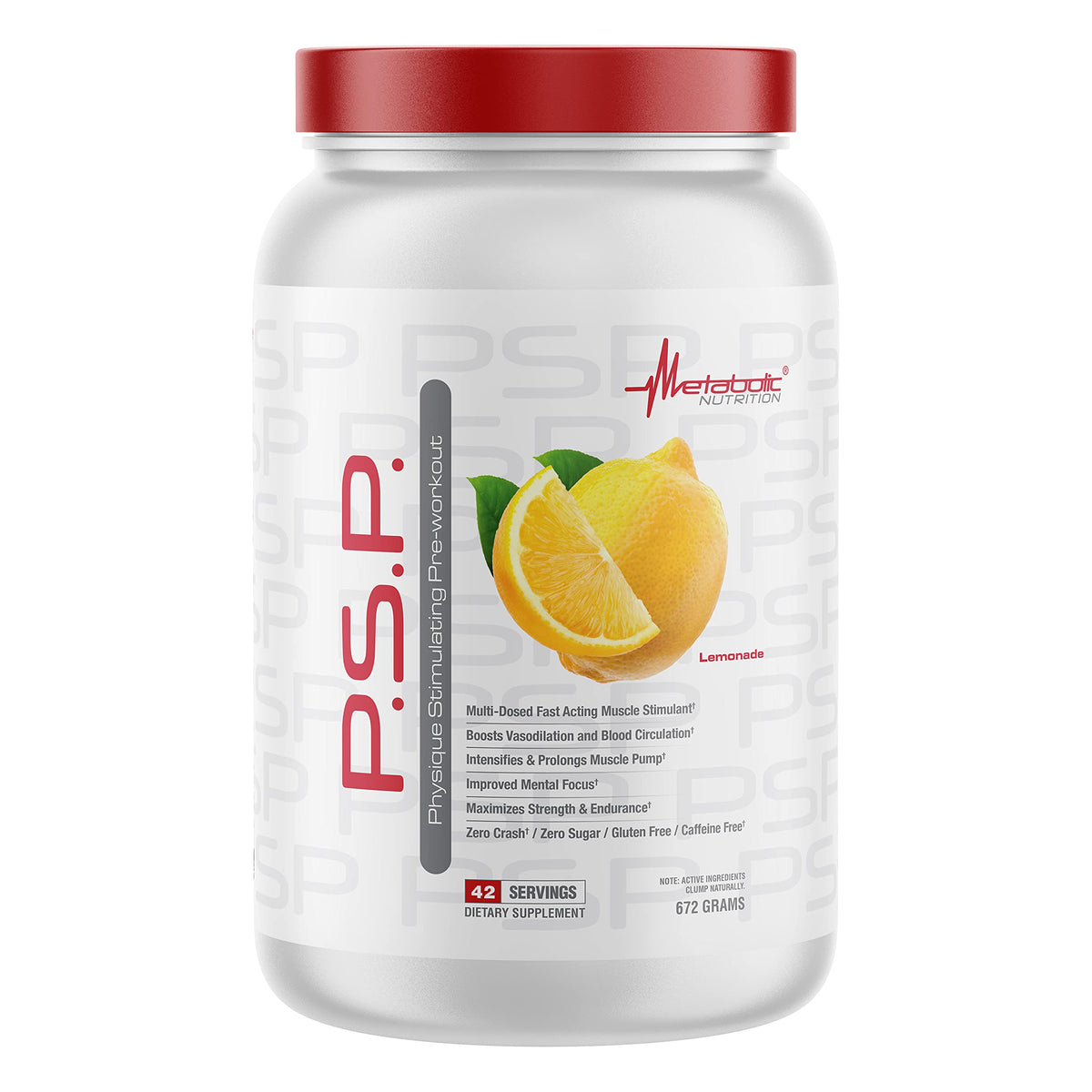 Metabolic Nutrition P.S.P. Physique Stimulating PreWorkout 672g Zero