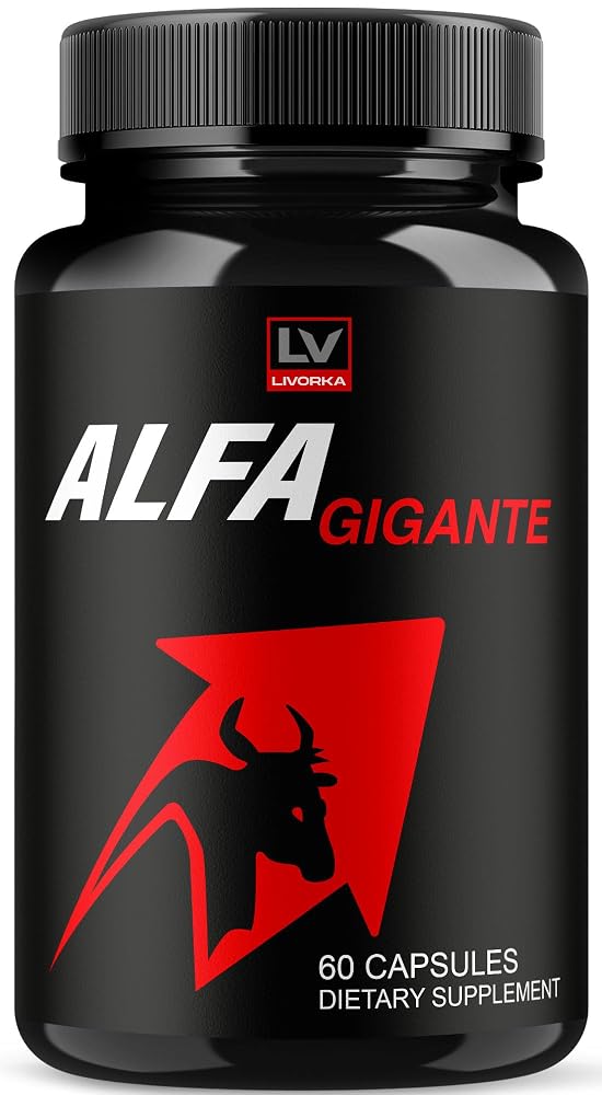 LIVORKA Alfa Gigante All Natural Herbal Supplement - 60 Capsules