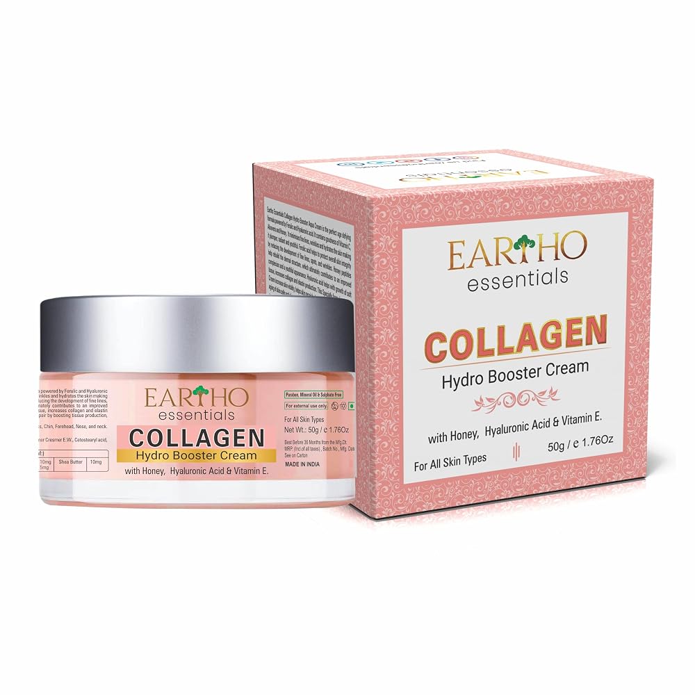 Eartho Essentials Ayurvedic Collagen Hydro Booster Cream - 50g