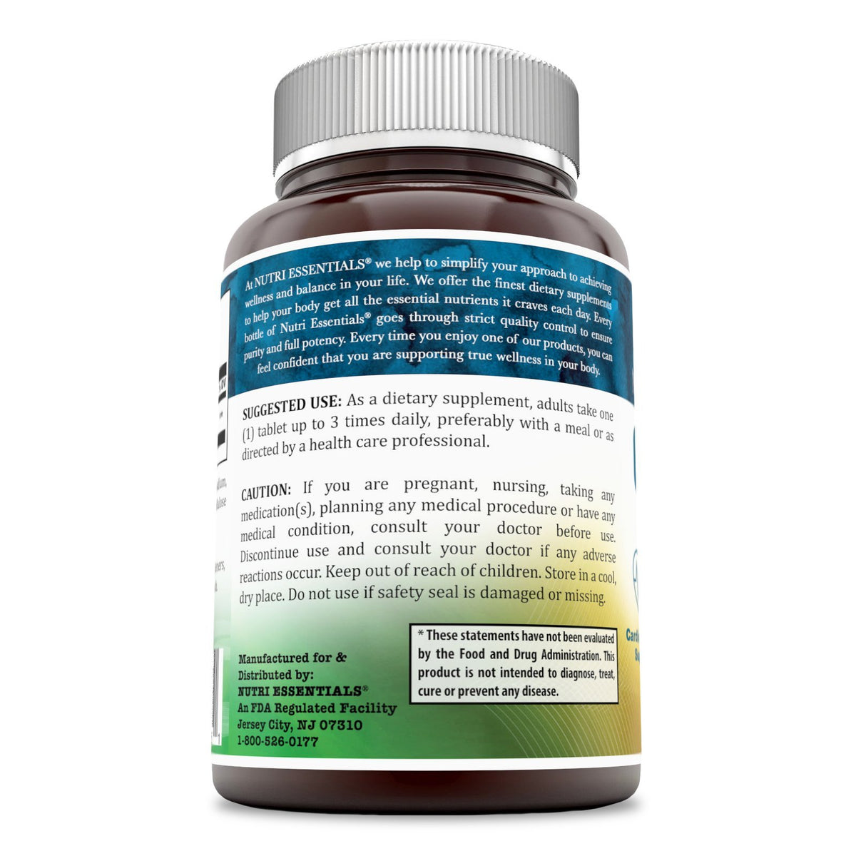 Nutri Essentials L-Arginine 1000 mg - 120 Tablets - image 2