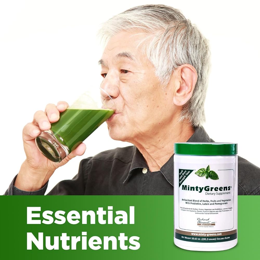 Richard Clement MD Nutrition Minty Greens Superfood Powder - 295g - image 4
