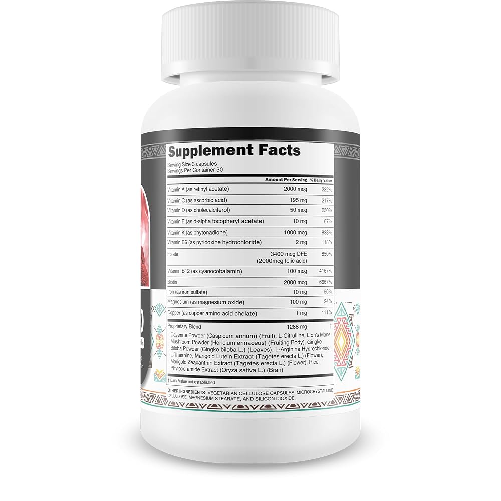Happy Health Marketplace Blood Flow Indigen S9 Pro - 90 Capsules - image 2