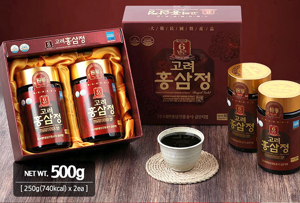 KORYO Red Ginseng Gold Extract Liquid - 2 x 250g Bottles - image 3