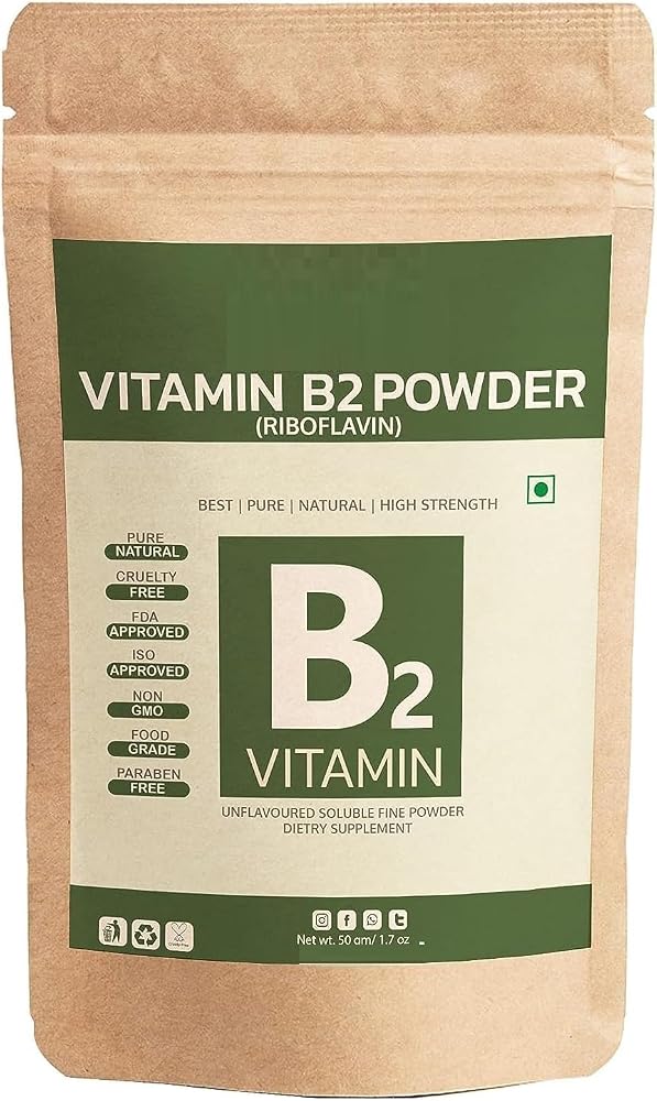 Generic Vitamin B2 Riboflavin Powder - 50g