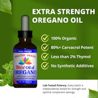 Healthy Health Oregano Oil Organic 83% Carvacrol - 3 Pack - image 2