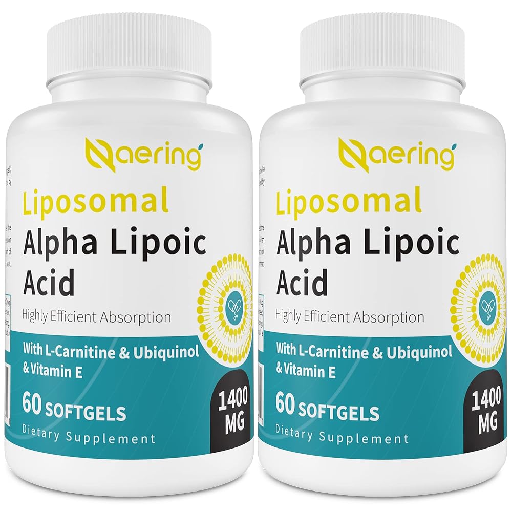 Naering Liposomal Alpha Lipoic Acid 1400mg Softgels
