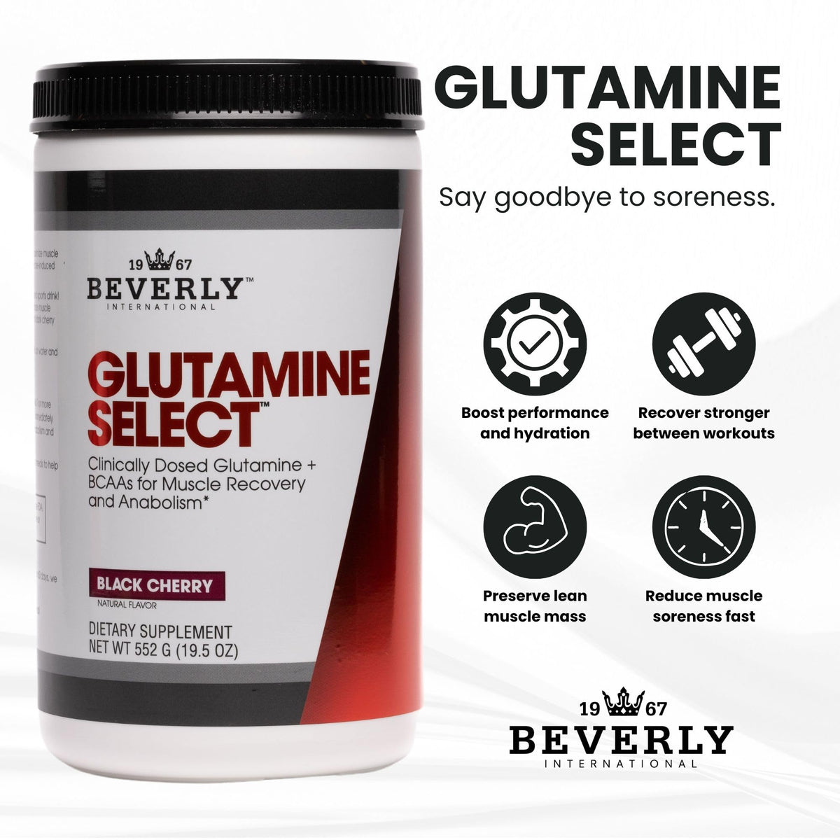Beverly International Glutamine Select L-Glutamine Powder - 60 Servings - image 4